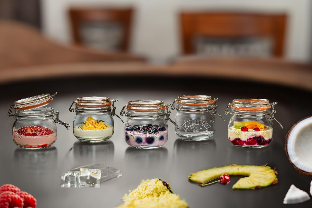 Kilner Round Cliptop Jar 125ml