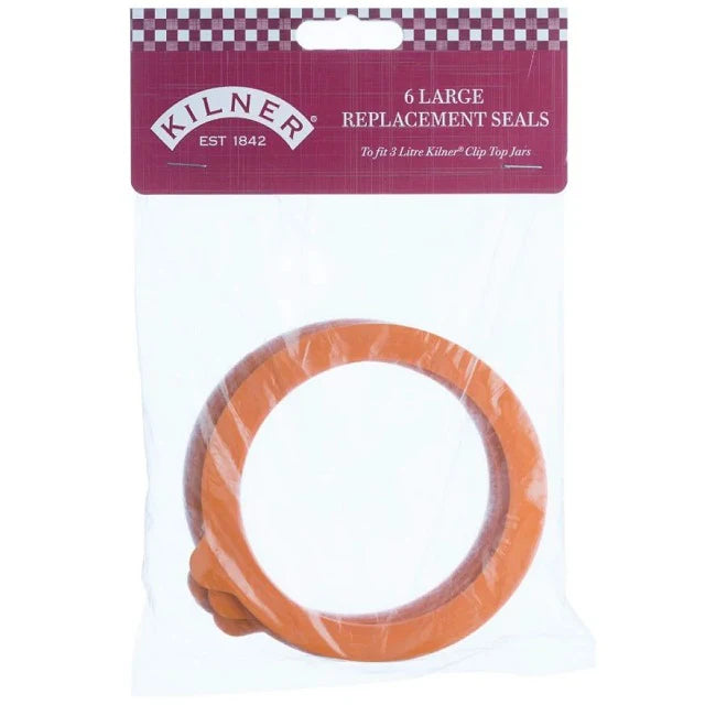 Kilner Replacement Seals 3L Pack of 6