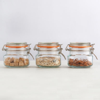 Kilner Clip Top Jar Square 500ml
