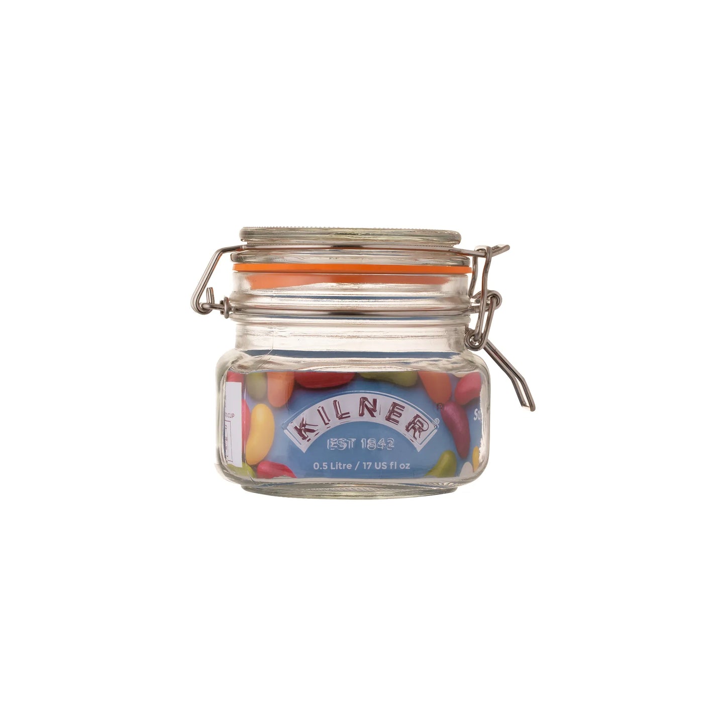 Kilner Clip Top Jar Square 500ml
