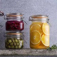 Kilner Clip Top Jar Square 1L