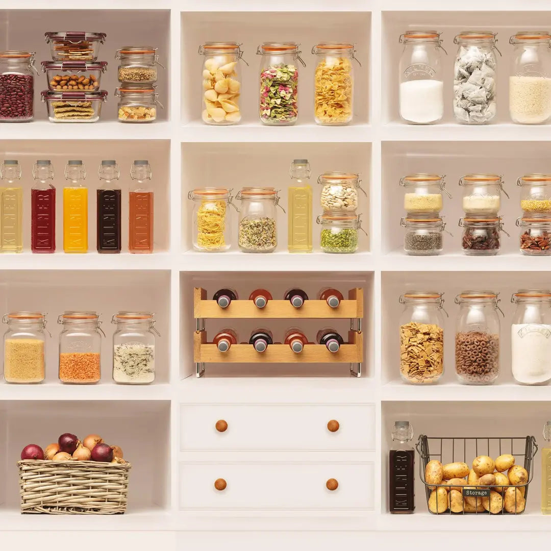 Kilner Clip Top Jar Square 1L