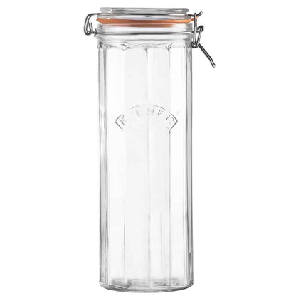 Kilner Facetted Clip Top Jar 2200ml