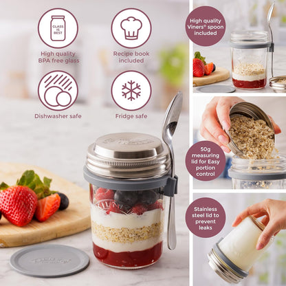 Kilner Breakfast Jar Set 350ml