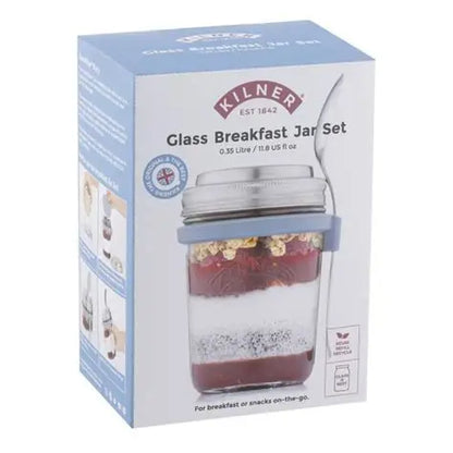 Kilner Breakfast Jar Set 350ml