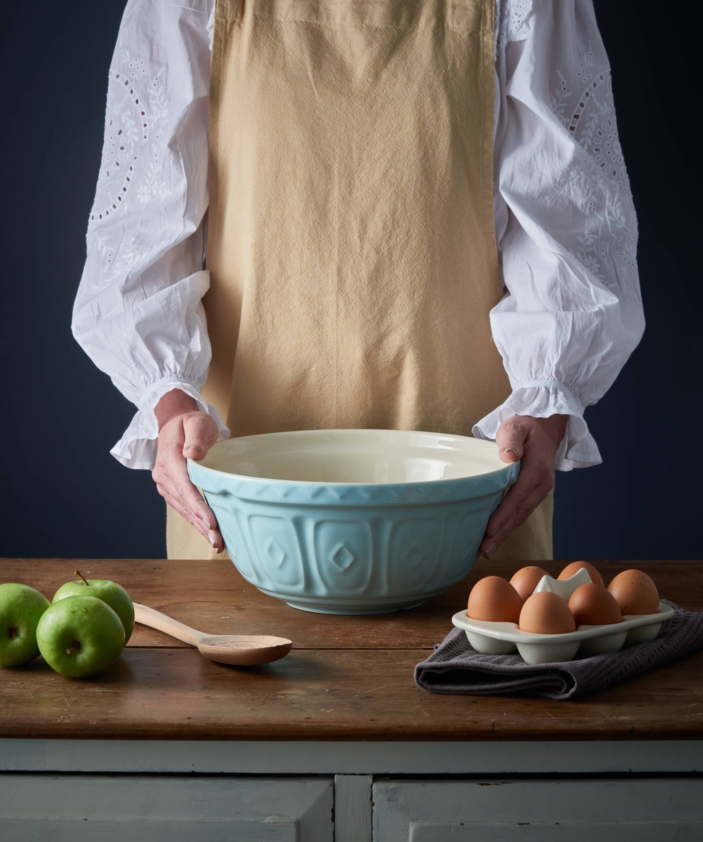 Mason Cash Colour Mixing Bowl Blue 29cm