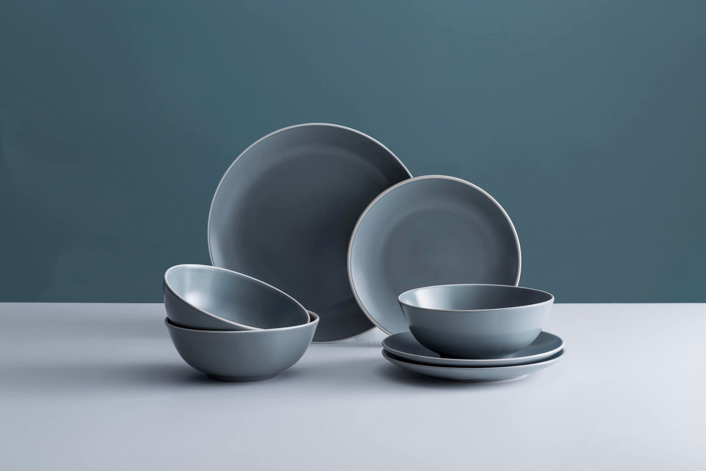 Mason Cash Classic Grey Dinner Set 12 Piece