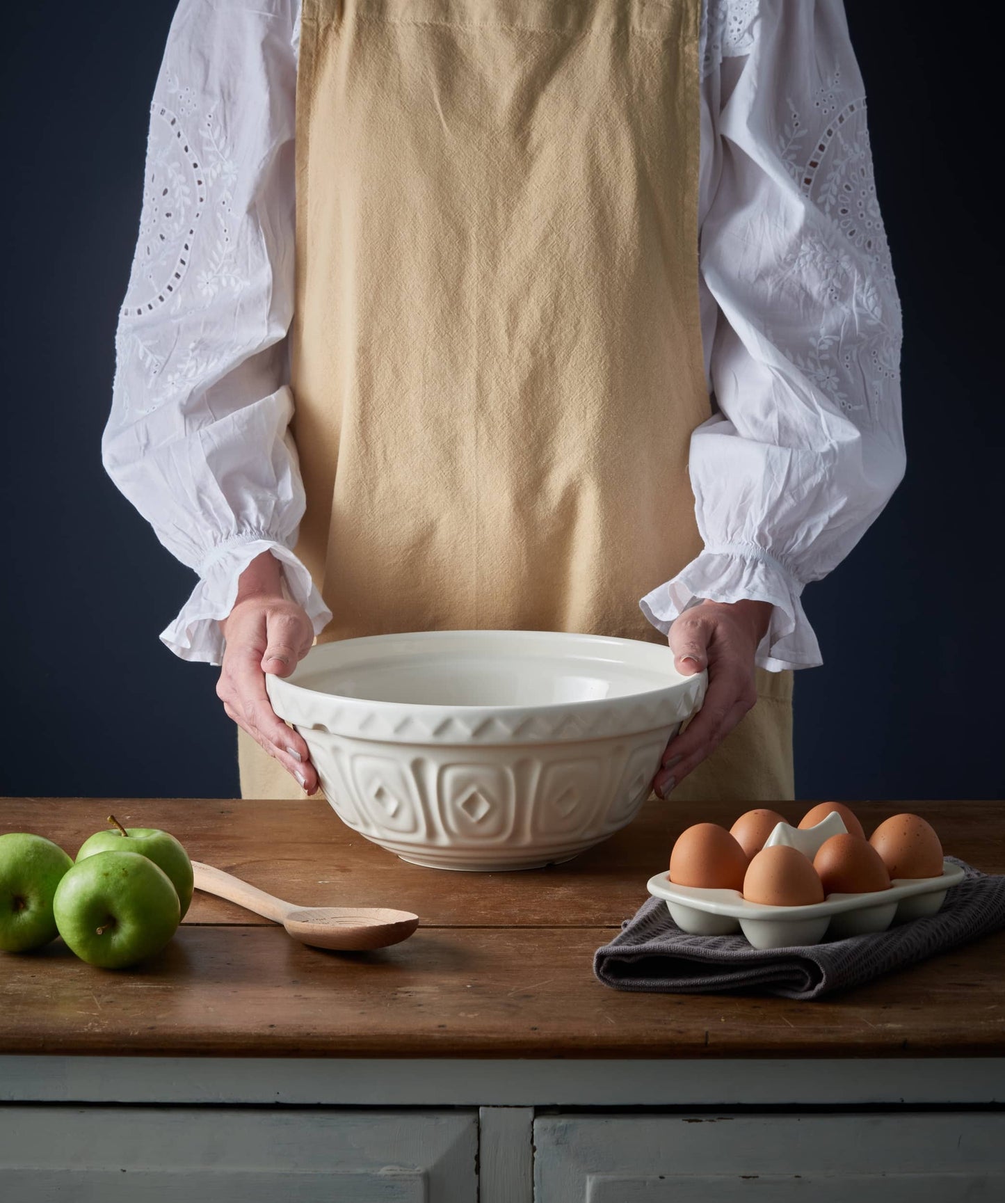 Mason Cash Colour Mixing Bowl Cream 26cm