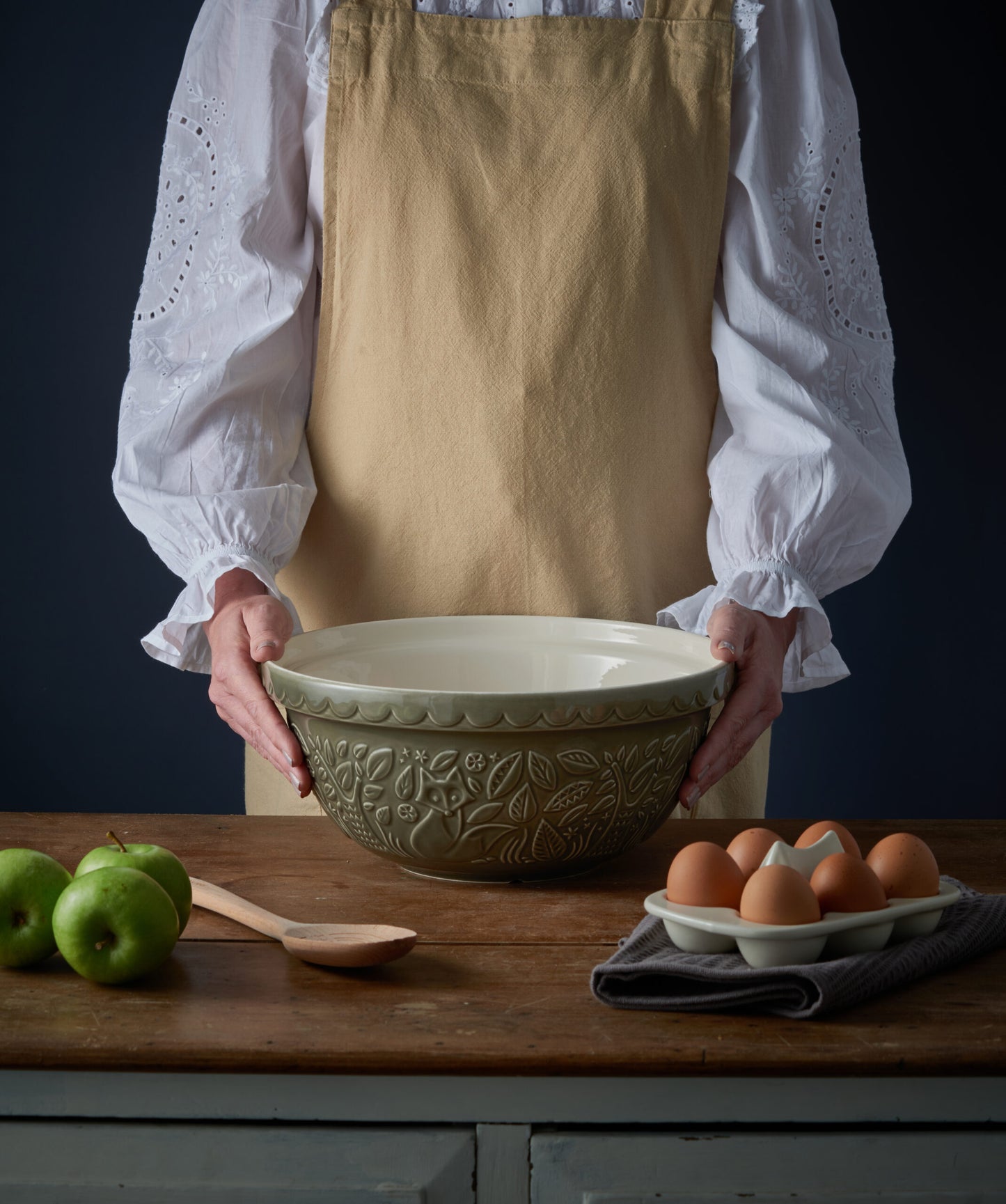 Mason Cash In The Forest Mixing Bowl Fox Grey 29cm