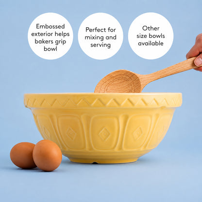 Mason Cash Colour Mixing Bowl Yellow 29cm