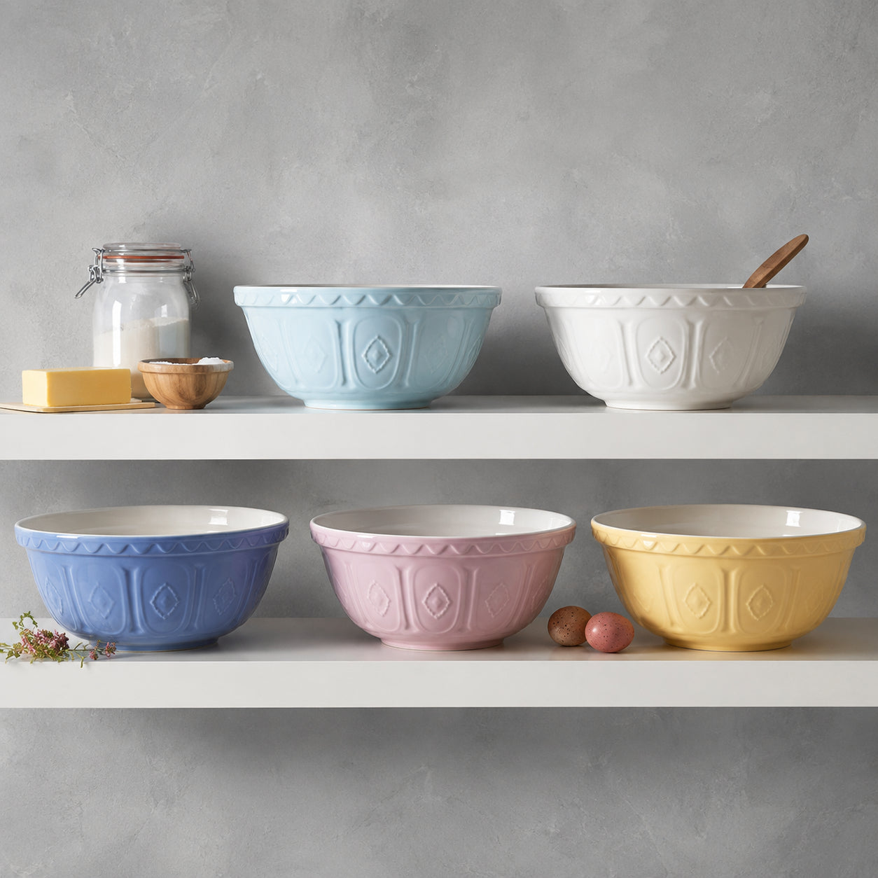 Mason Cash Colour Mixing Bowl Yellow 29cm