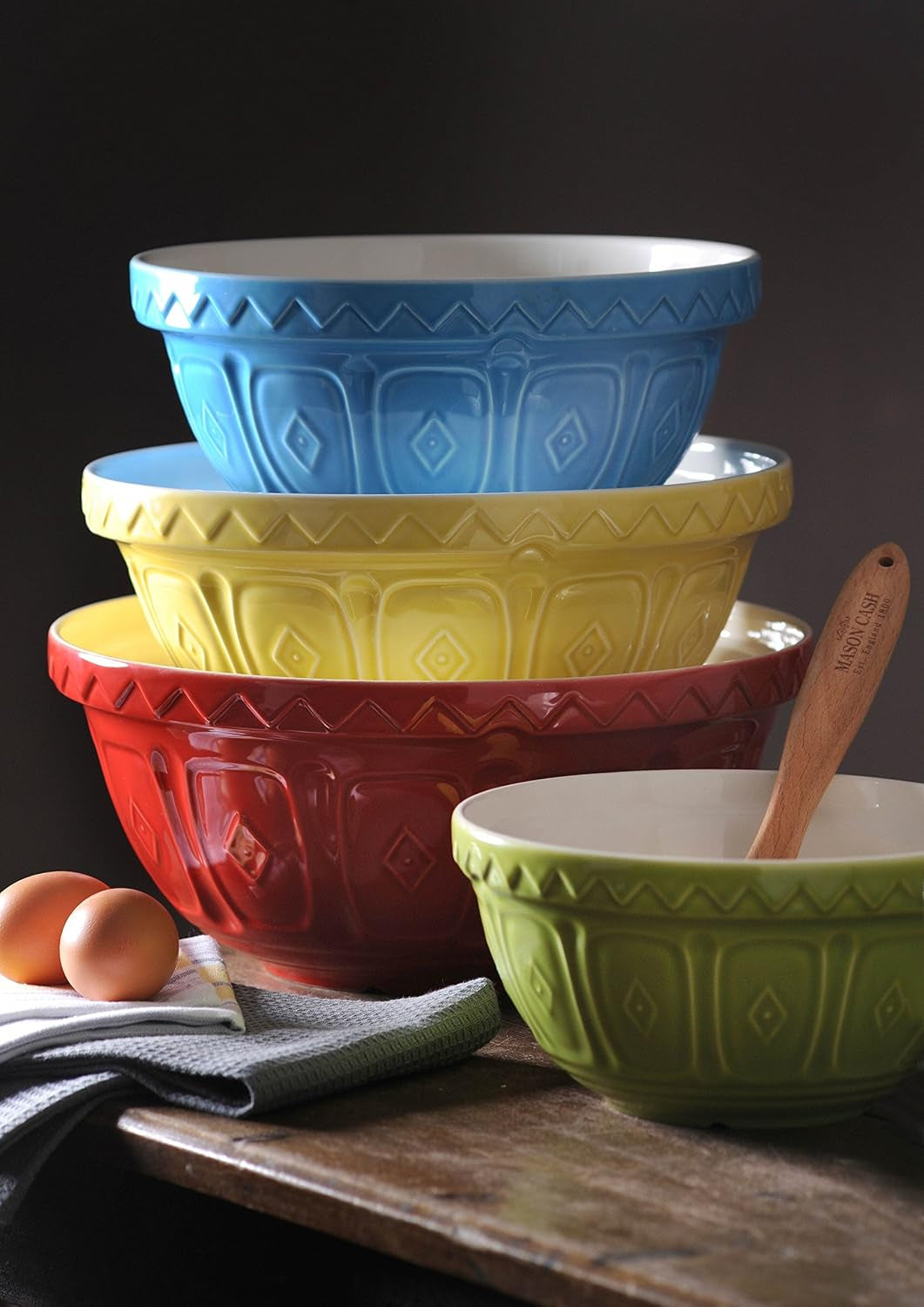 Mason Cash Colour Mixing Bowl Yellow 29cm