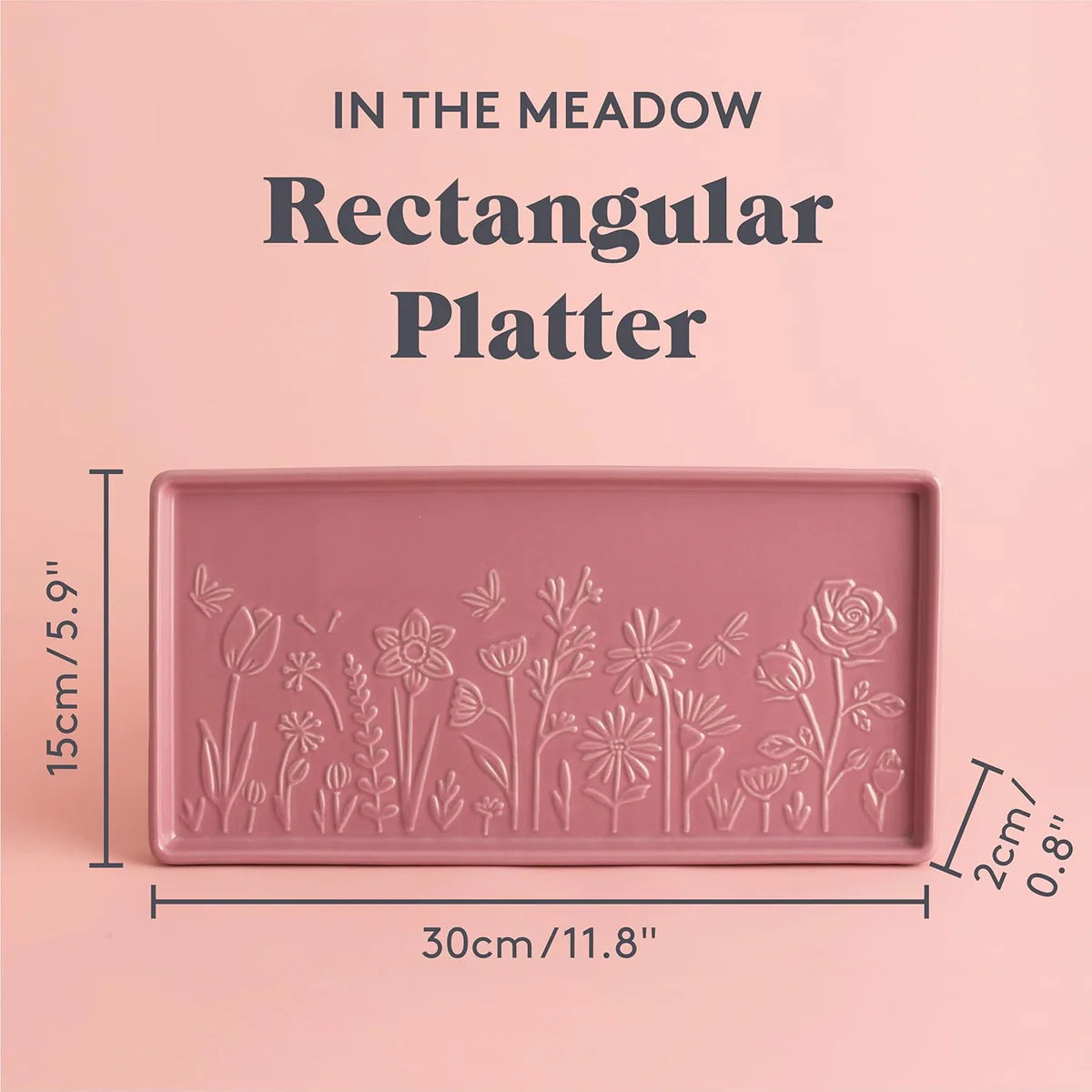 Mason Cash In The Meadow Rectangular Platter