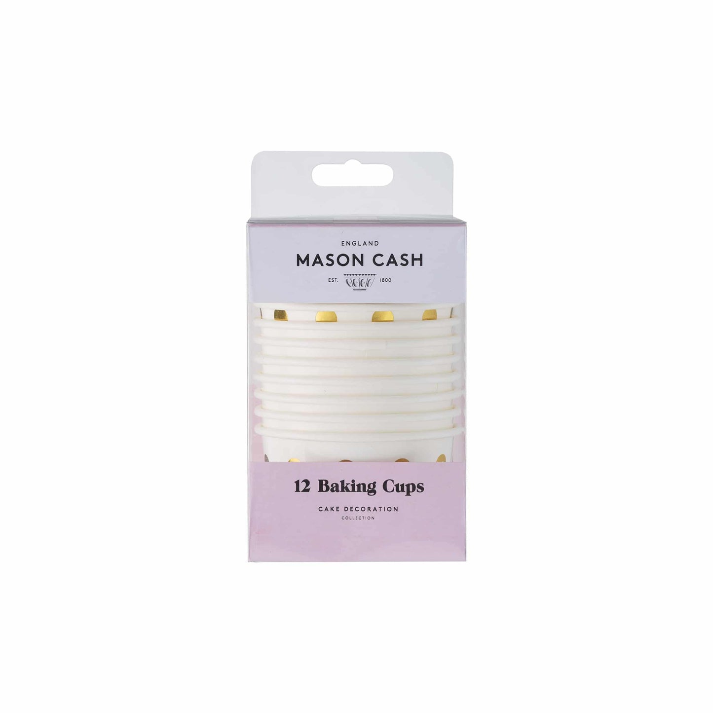 Mason Cash Baking Cups Metalic 12