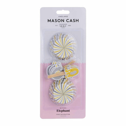 Mason Cash Cupcake Cases & Toppers Elephant