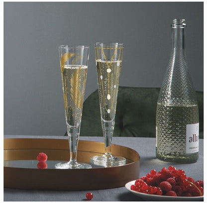 Ritzenhoff Golden Night Champagne Glass A Arnolt