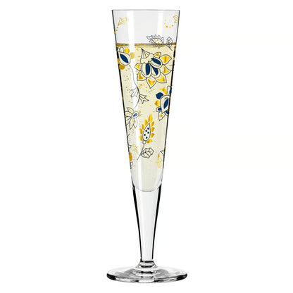 Ritzenhoff Golden Night Champagne Glass C Lorenzo