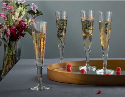 Ritzenhoff Golden Night Champagne Glass C Lorenzo