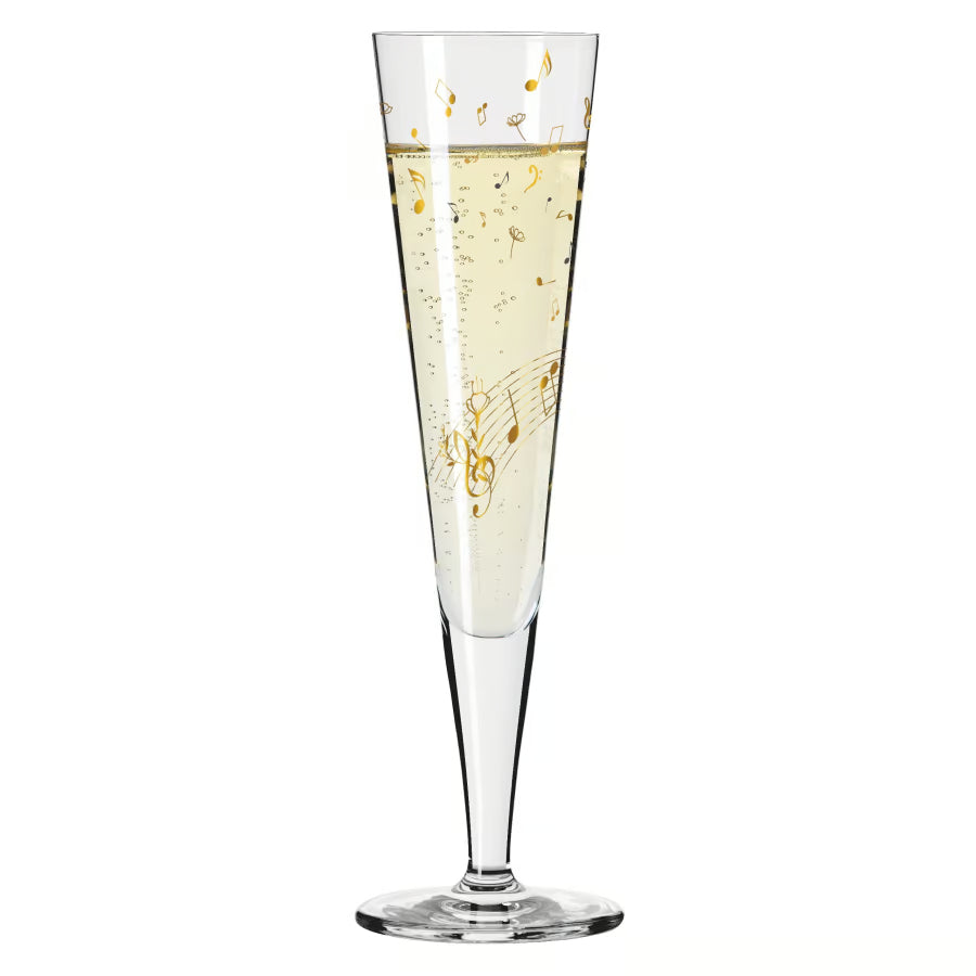 Ritzenhoff Golden Night Champagne Glass T Kuhlmann