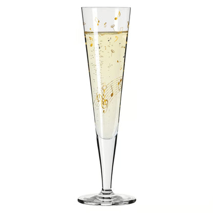 Ritzenhoff Golden Night Champagne Glass T Kuhlmann