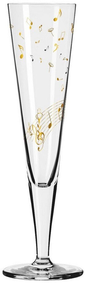 Ritzenhoff Golden Night Champagne Glass T Kuhlmann