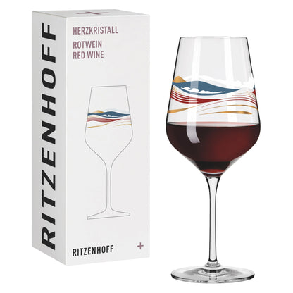 Ritzenhoff Herzkristall Red Wine Aurelie Girod