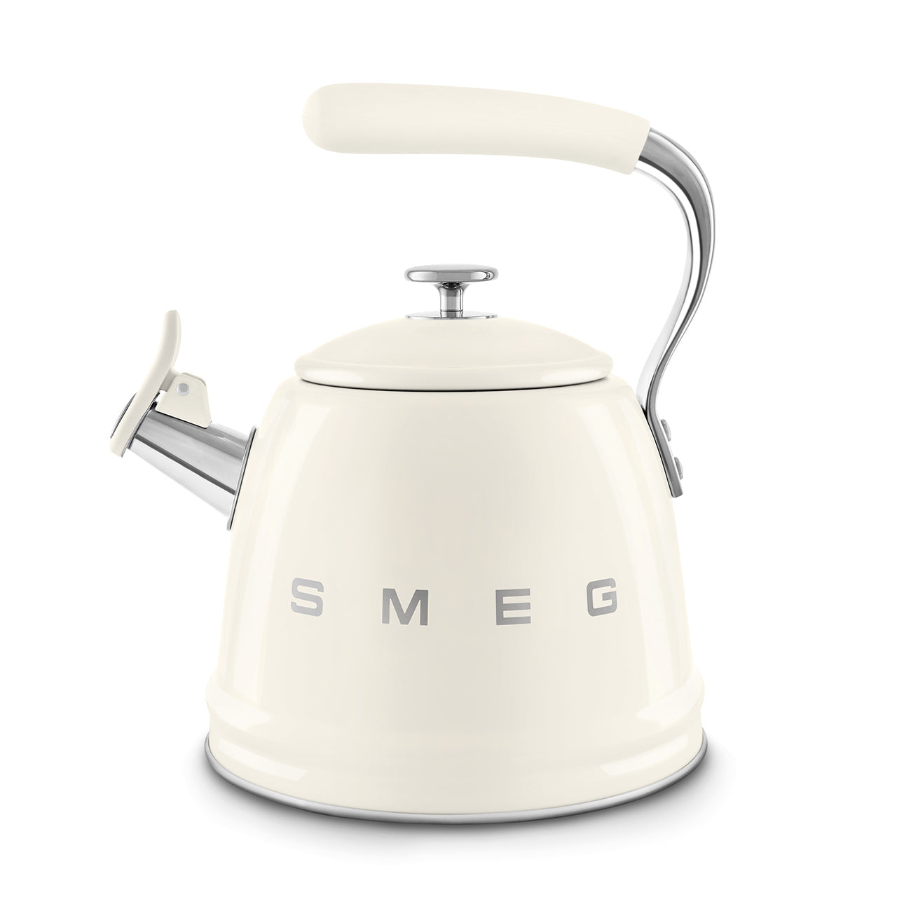 Smeg Whistling Kettle 2.3L Cream