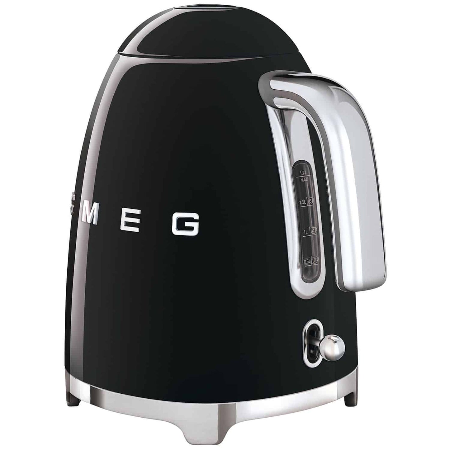 Smeg 50's Style Kettle 1.7L Glossy Black