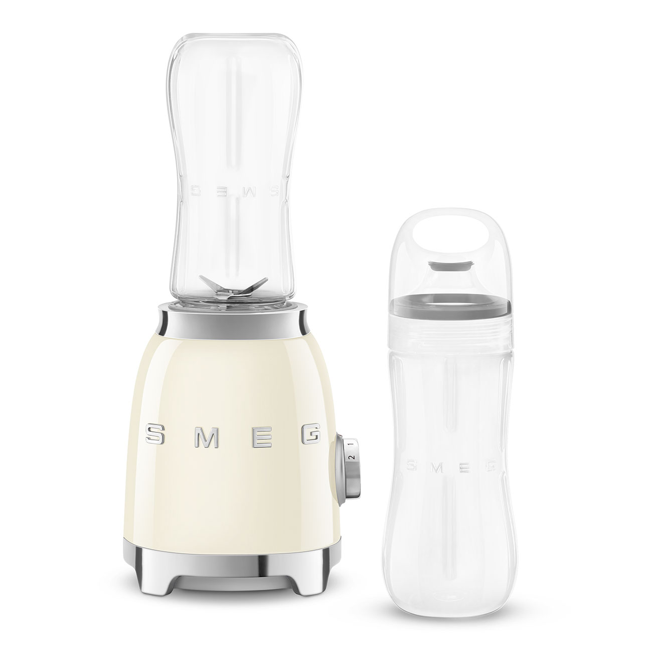 Smeg Personal Blender 300w 2 Speed Cream