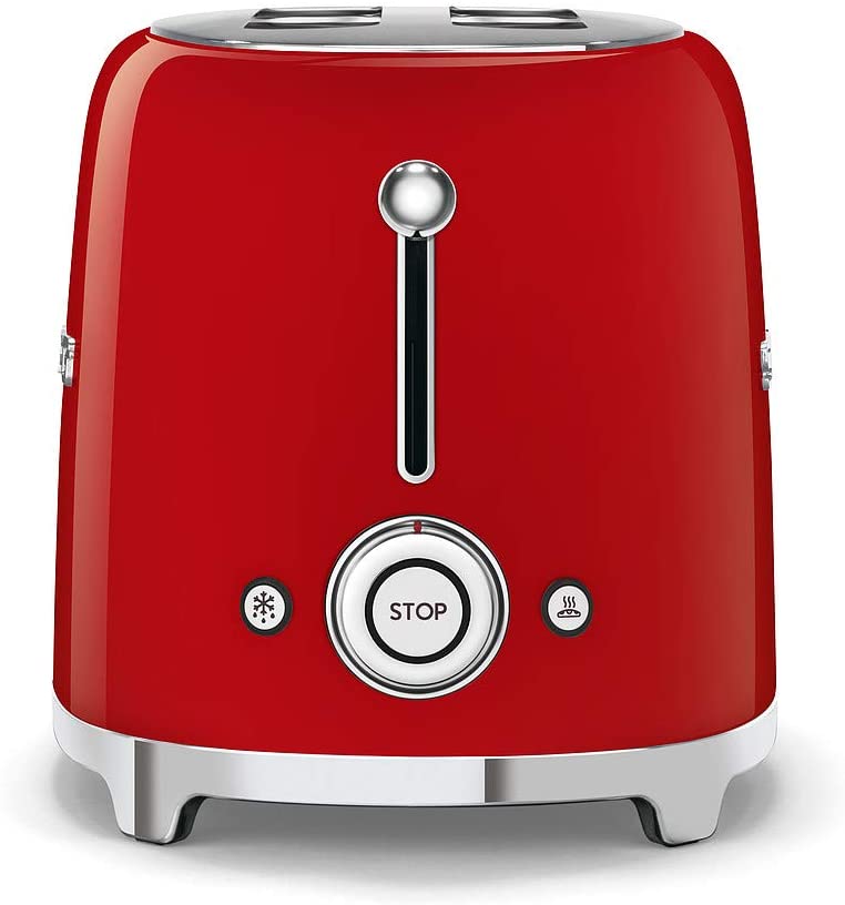 Smeg 50's Style Toaster 2 Slice Fiery Red