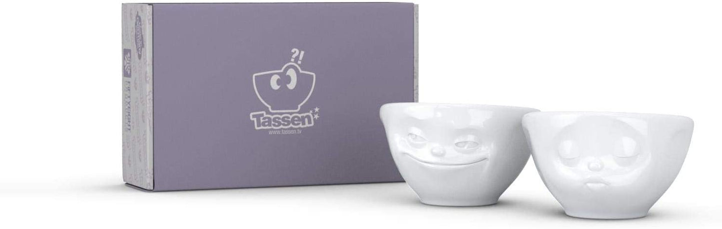 Tassen Bowl Set of 2 Kiss & Grinn 100ml