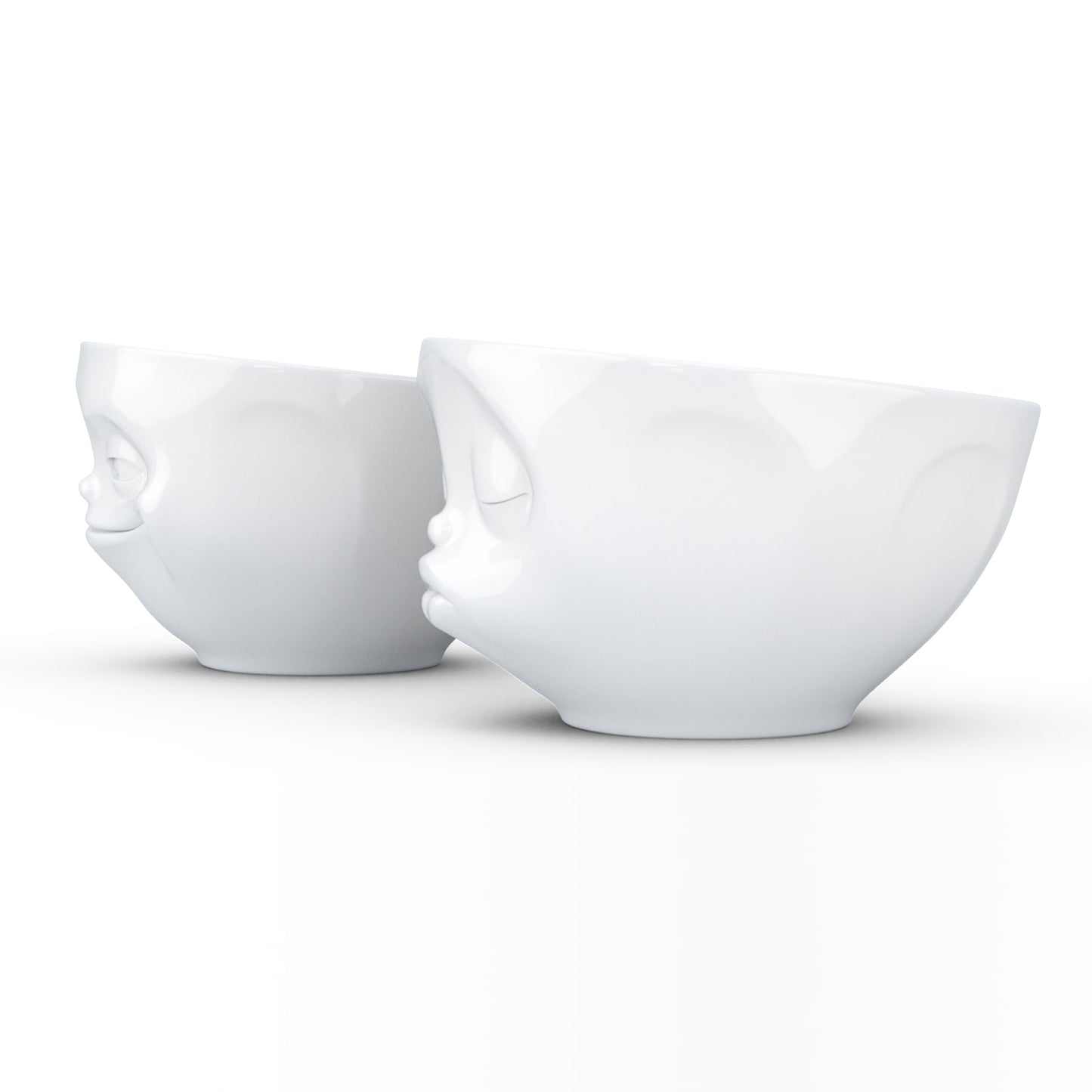 Tassen Bowl Set of 2 Kiss & Grinn 200ml