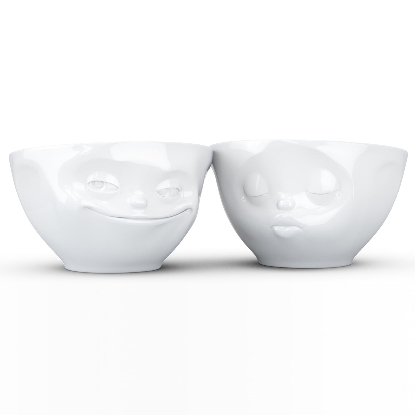 Tassen Bowl Set of 2 Kiss & Grinn 200ml