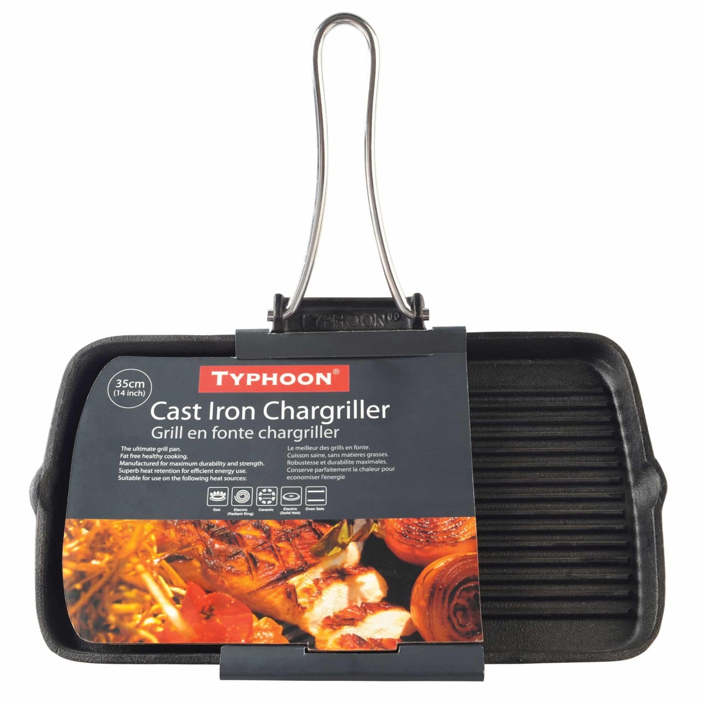 Typhoon Folding Handle Rectangular Chargriller