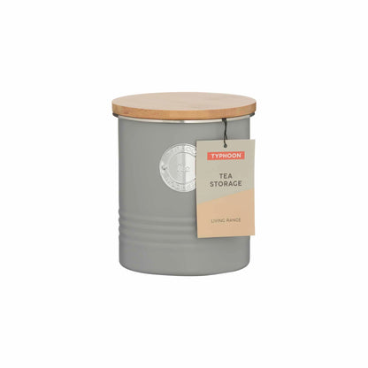 Typhoon Living Grey Tea Canister