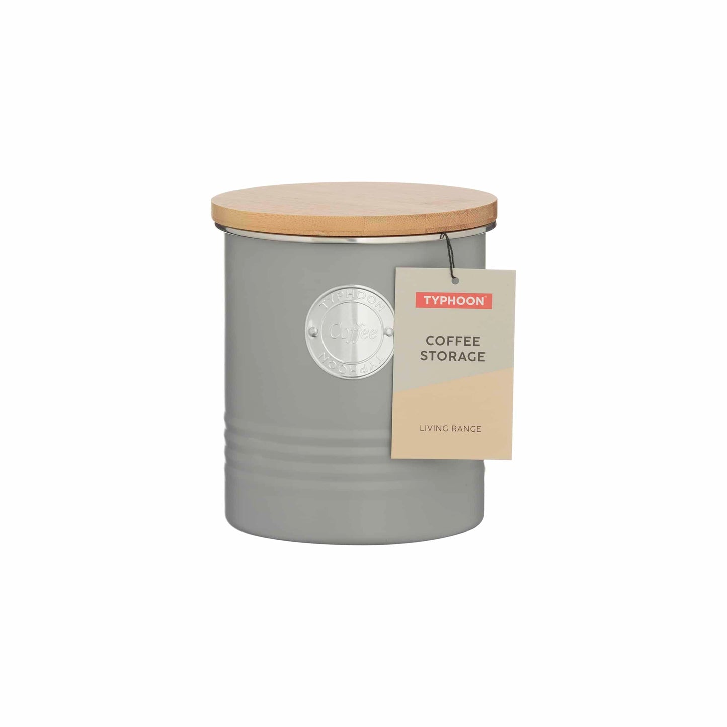 Typhoon Living Grey Coffee Canister