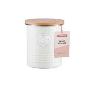 Typhoon Living Cream Sugar Canister