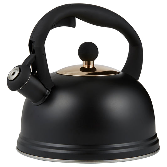 Typhoon Otto Whistling Kettle Black