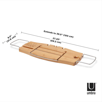 Umbra Aquala Bathtub Caddy Natural