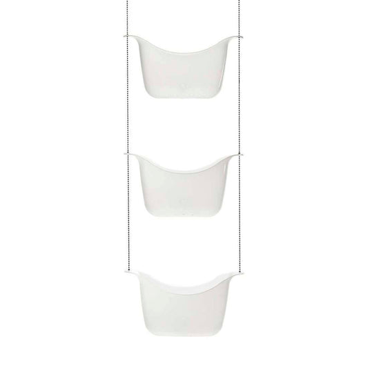 Umbra Bask Shower Caddy Transparent White