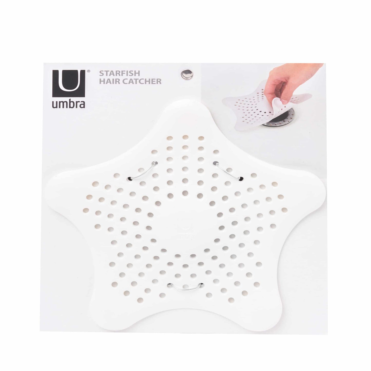 Umbra Starfish Hair Catcher White