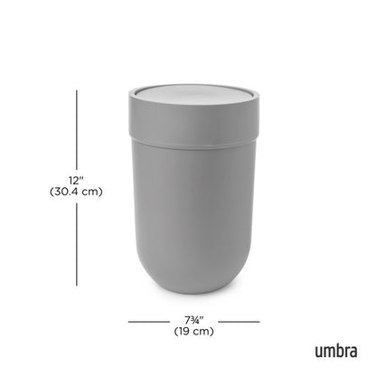 Umbra Touch Can With Lid Grey