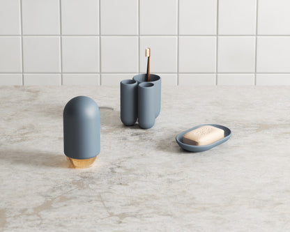 Umbra Touch Toothbrush Holder Slate Blue