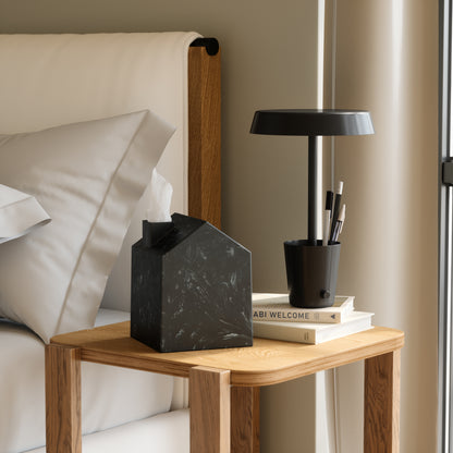 Umbra Casa Tissue Box Ocean Black