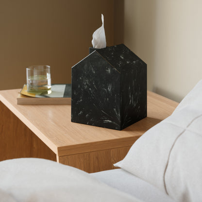 Umbra Casa Tissue Box Ocean Black