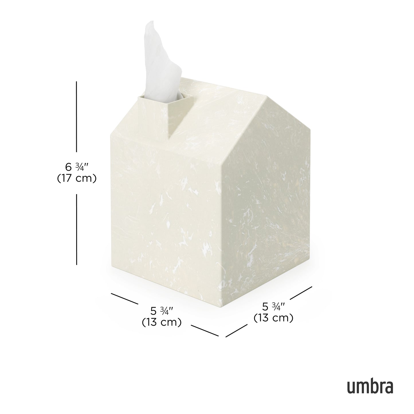 Umbra Casa Tissue Box Ocean Sand