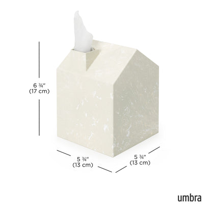 Umbra Casa Tissue Box Ocean Sand