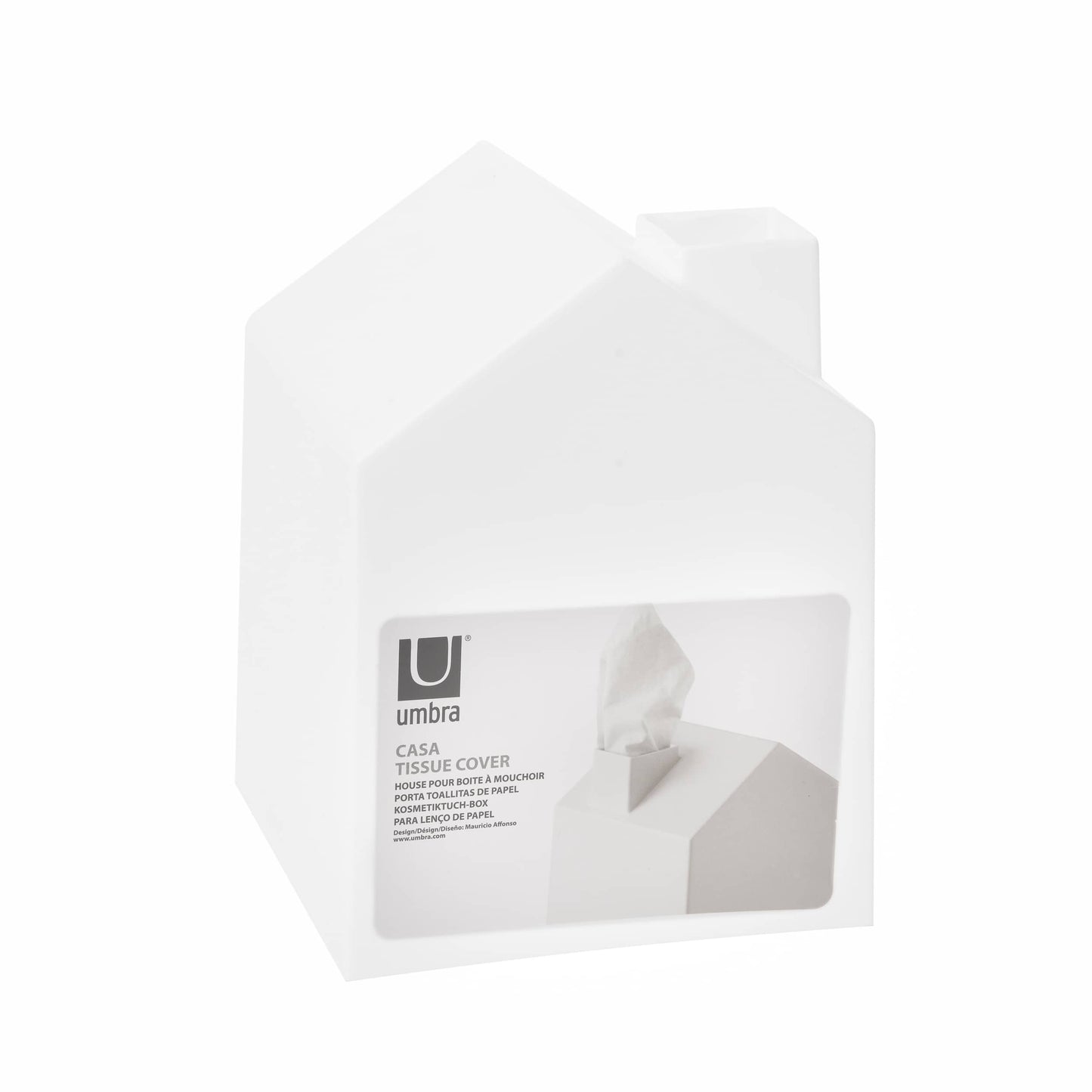 Umbra Casa Tissue Box White