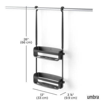 Umbra Flex Shower Caddy Black