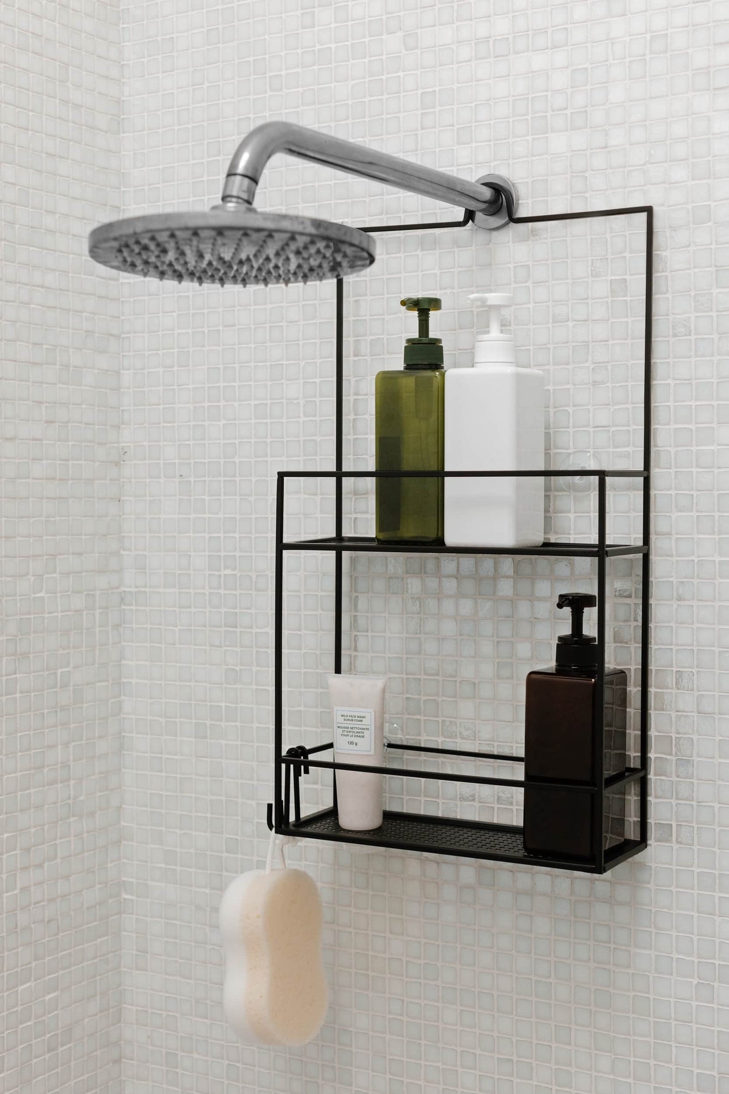 Umbra Cubiko Shower Caddy Black